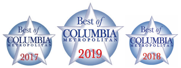 Best of Columbia Metropolitan 2017, 2018, and 2019 Badge