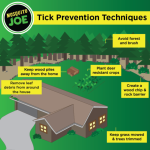 tick prevention areas